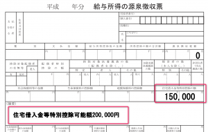 源泉徴収票記載例